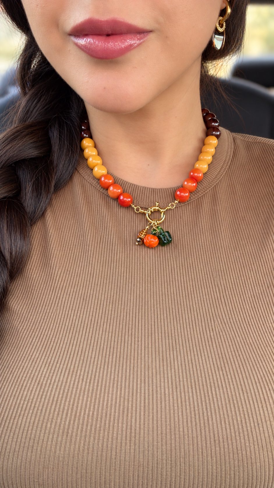 Autumn Fruit Harvest Necklace