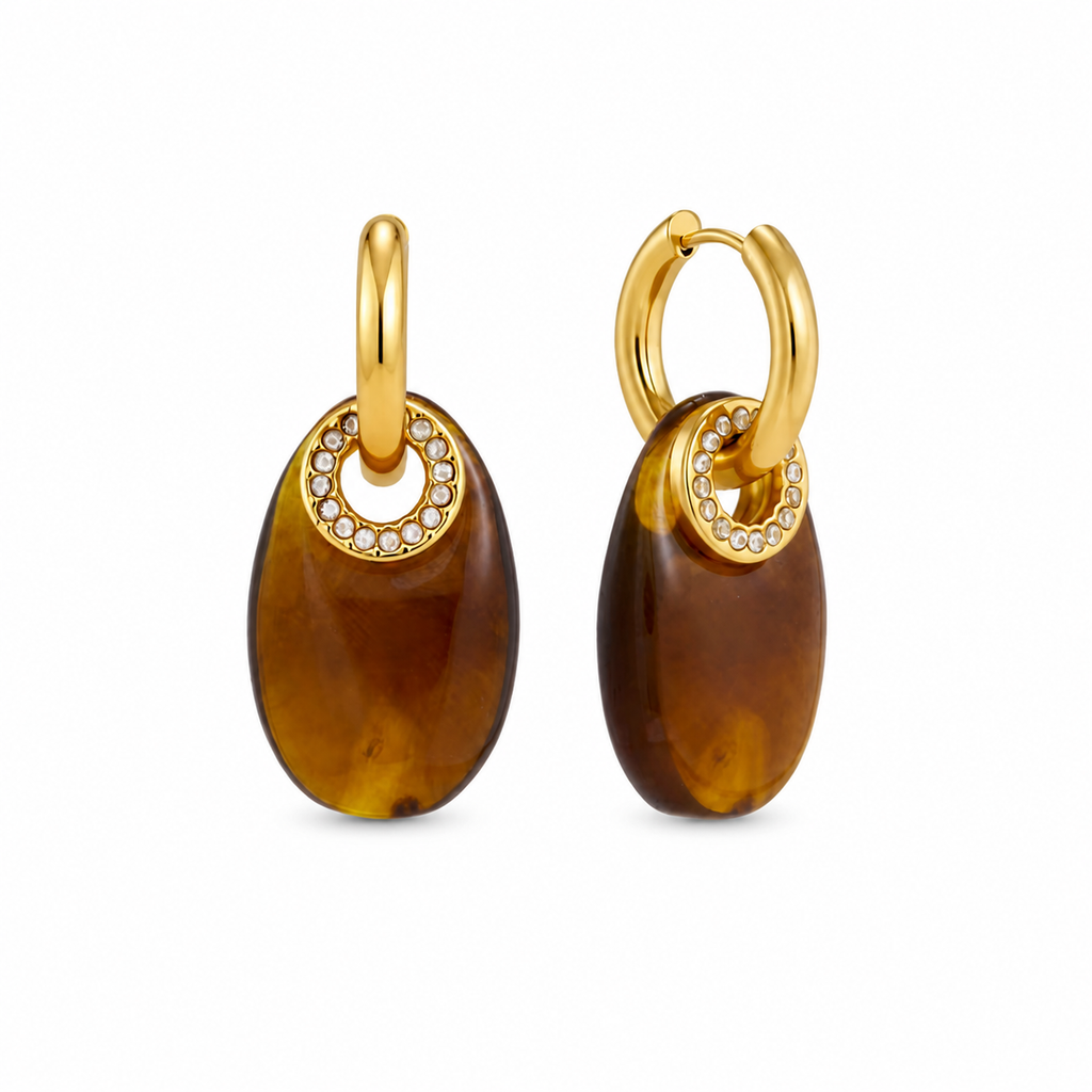 Forest Glow Drop Earrings