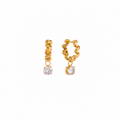 Aria Crystal Drop Earrings
