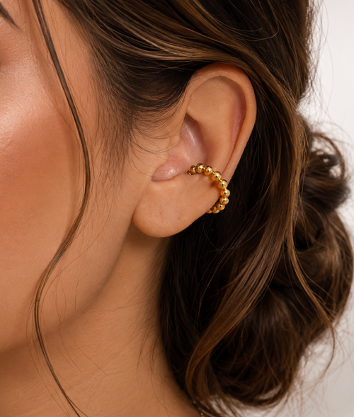 Aura Beaded Ear Cuff