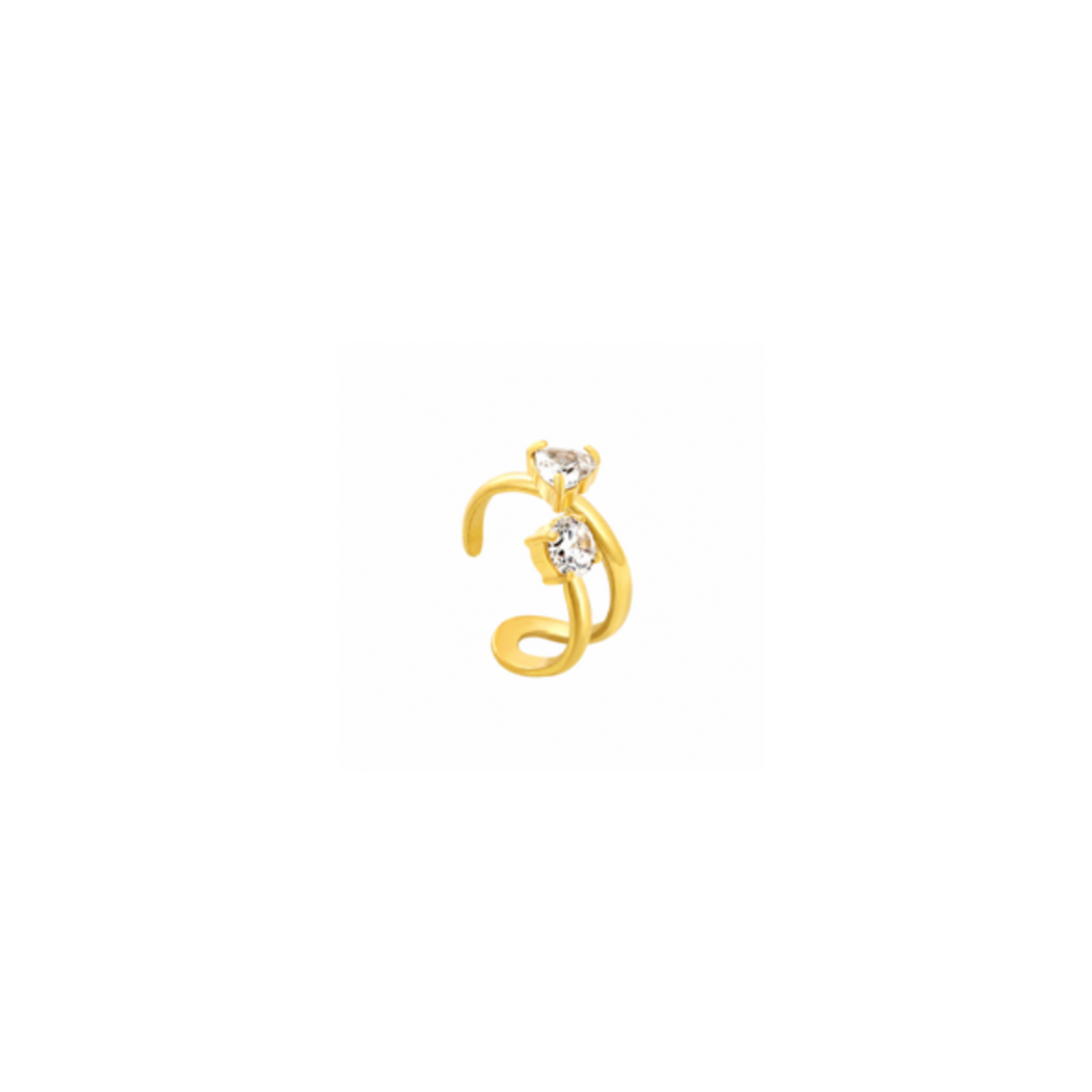 Aurora Double Zircon Ear Cuff