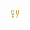 Capri Crystal Drop Earrings