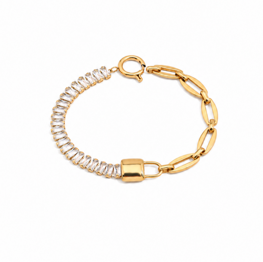 Elise Crystal Link Bracelet