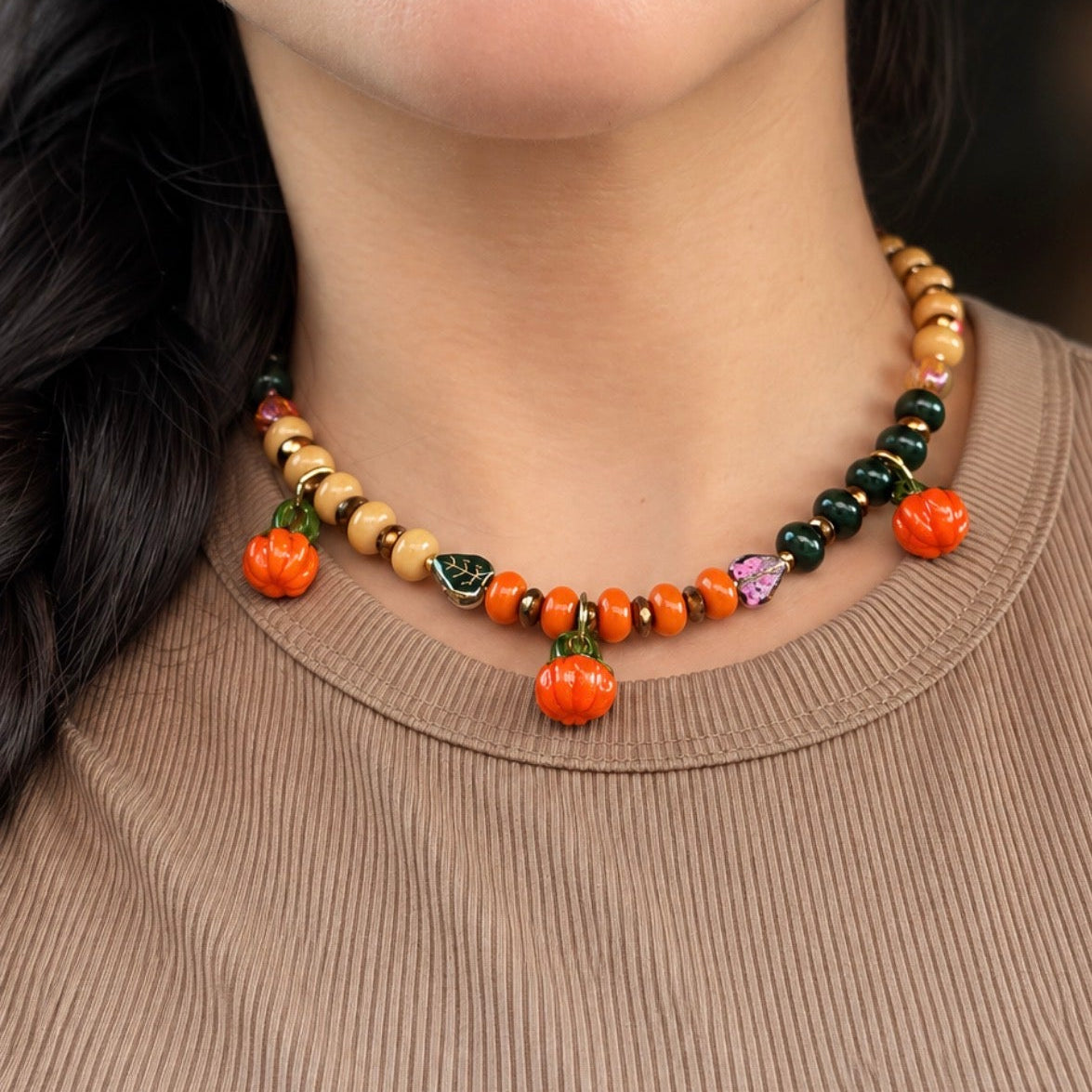 Pumpkin Harvest Necklace