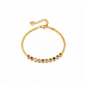 Nola Rainbow Zircon Bracelet