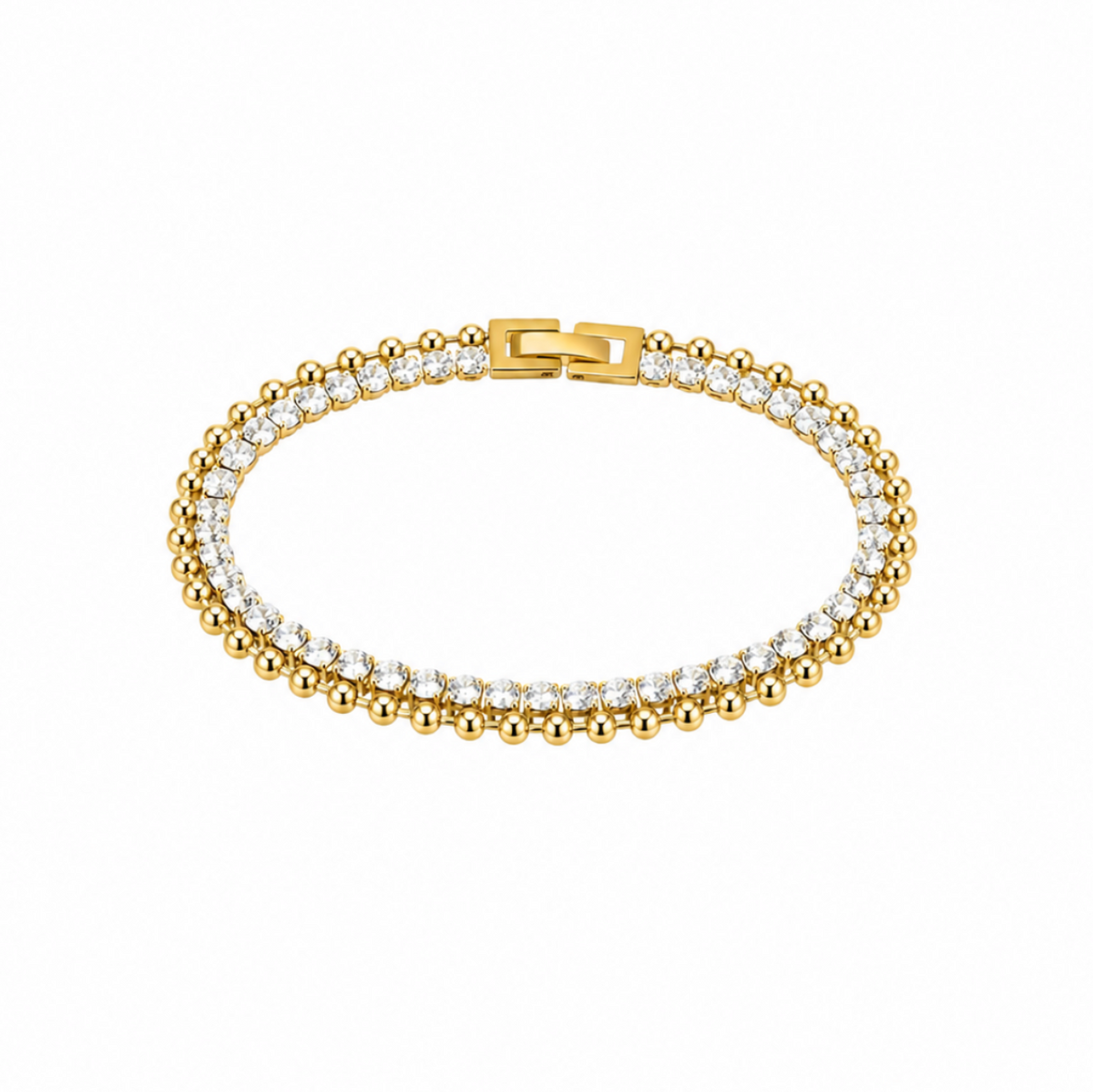 Sabrina Crystal Bead Bracelet