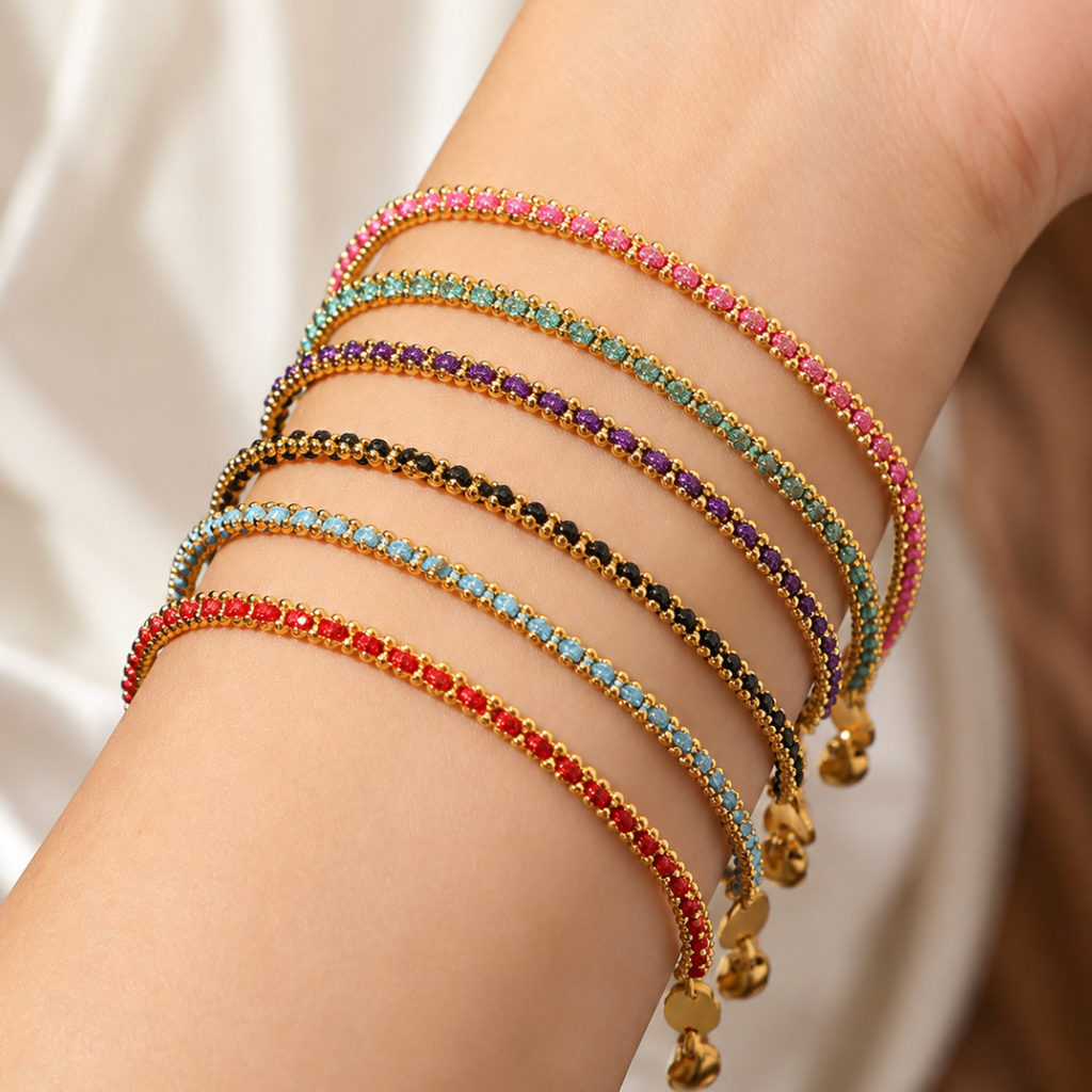Mika Beaded Cord Bracelet