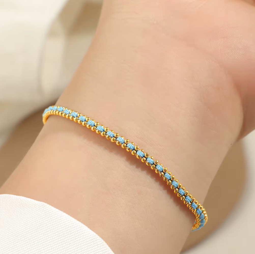 Mika Beaded Cord Bracelet