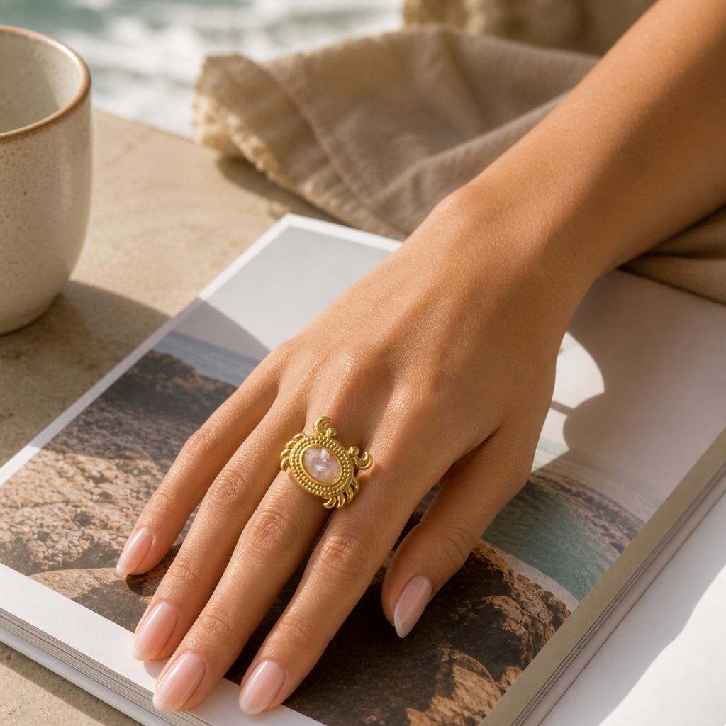 Marina Crab Shell Ring