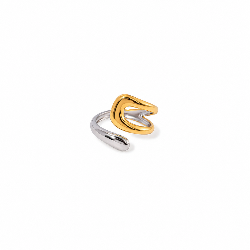 Sculpted Harmony Ring