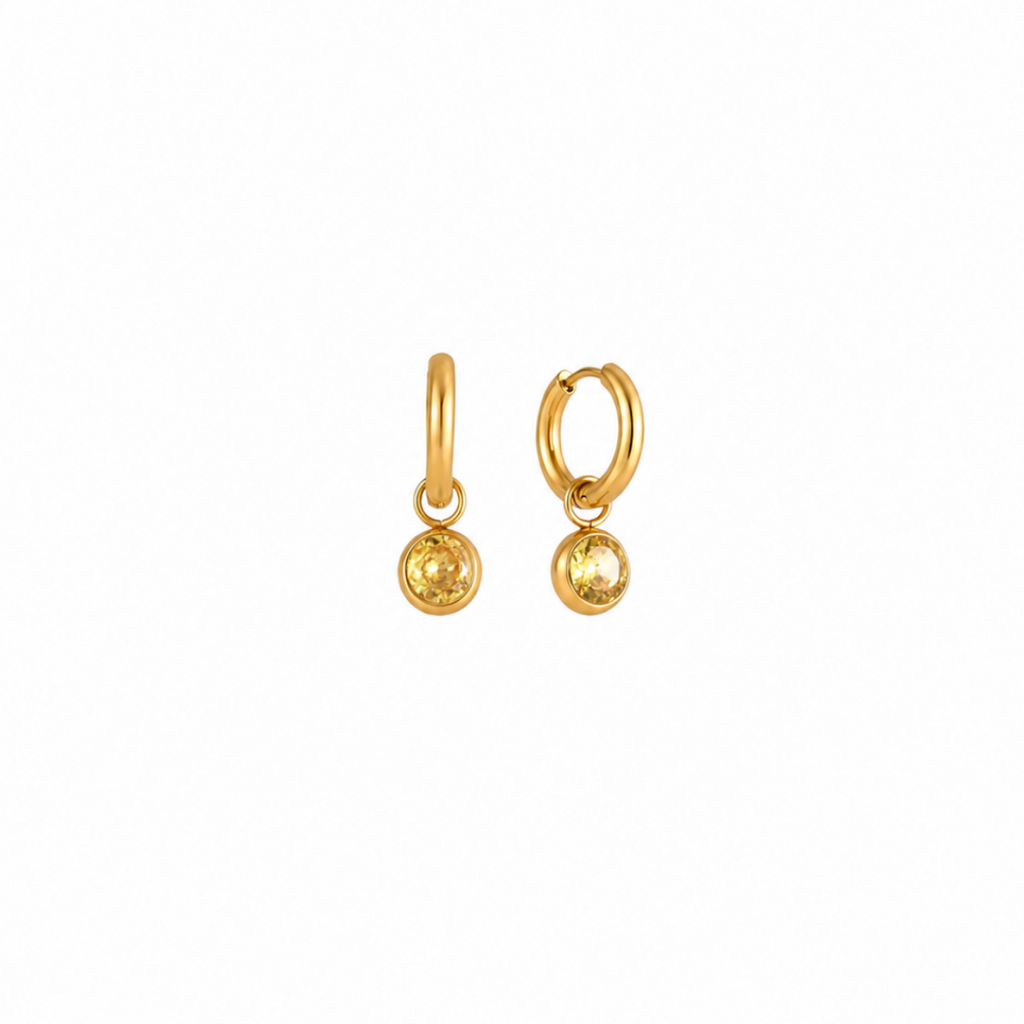 Solara Crystal Drop Earrings