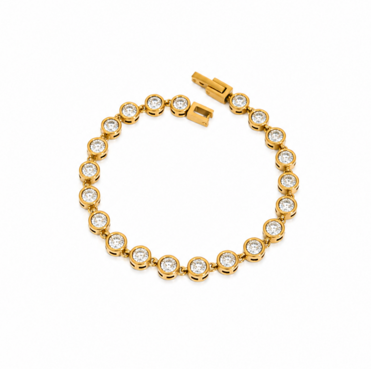Vela Crystal Tennis Bracelet