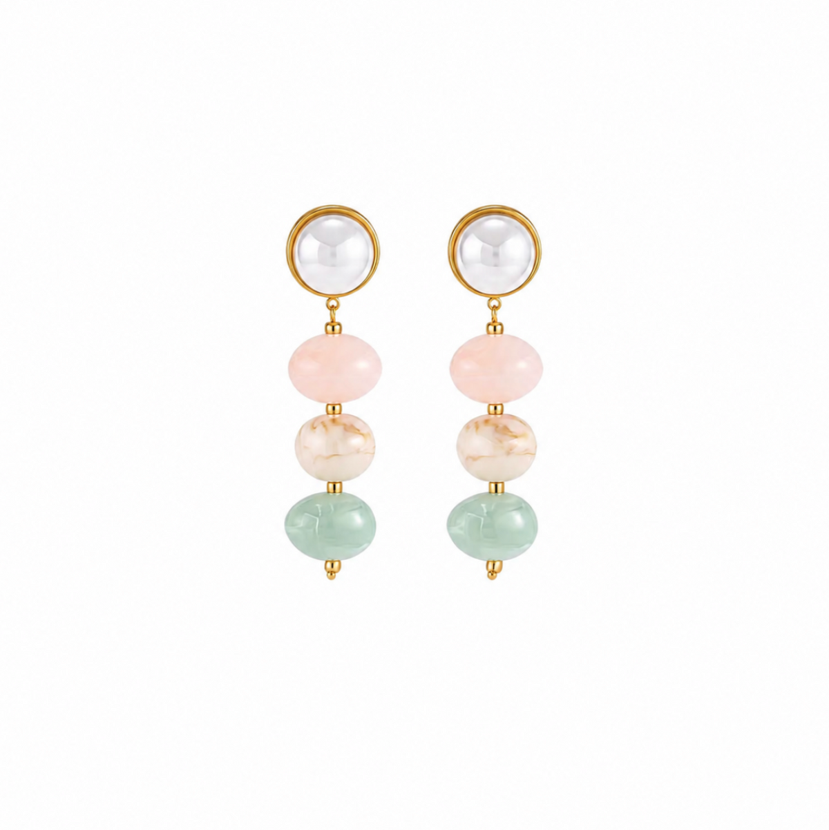 Zafira Beaded Drop Earrings