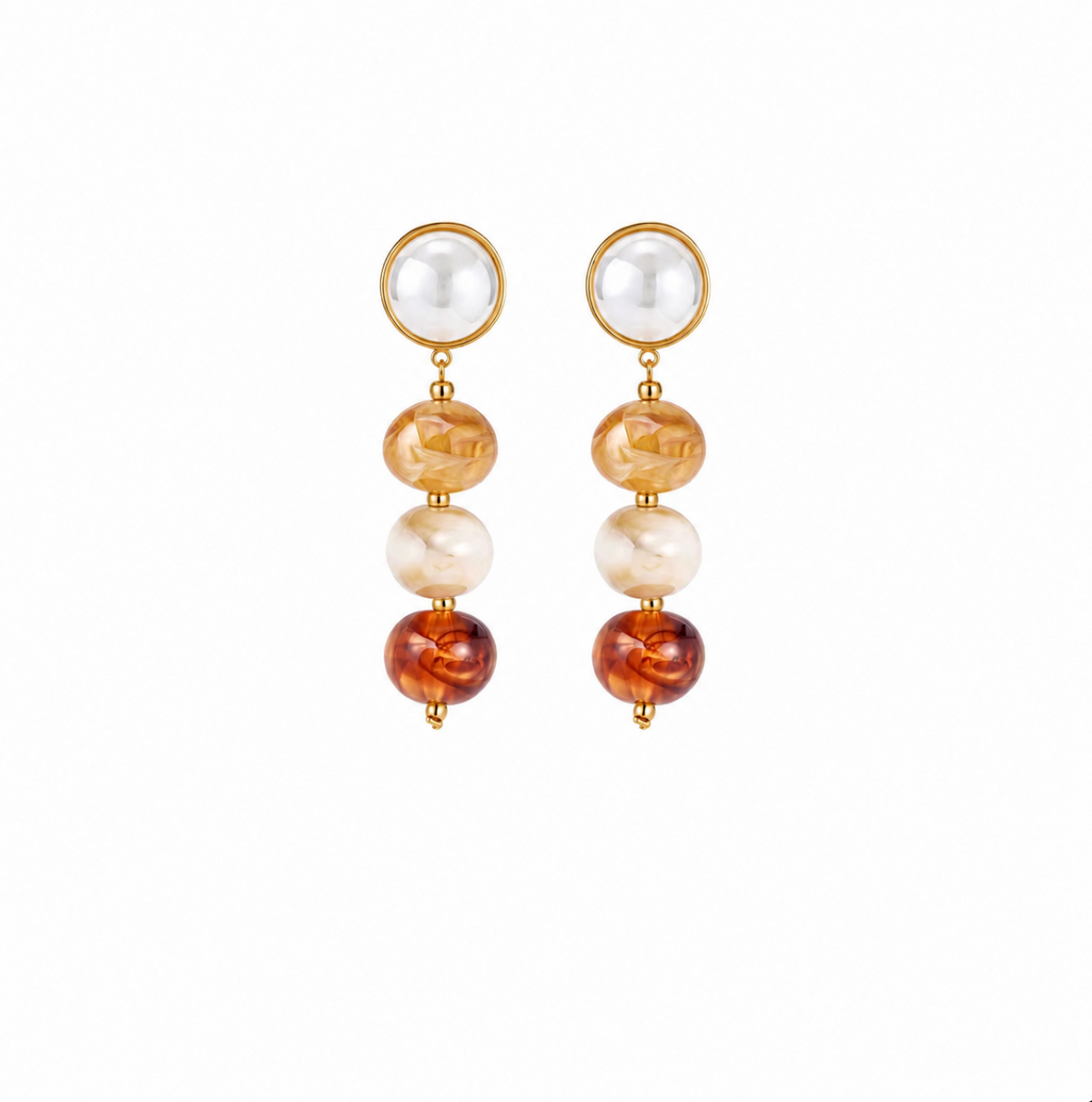 Zafira Beaded Drop Earrings