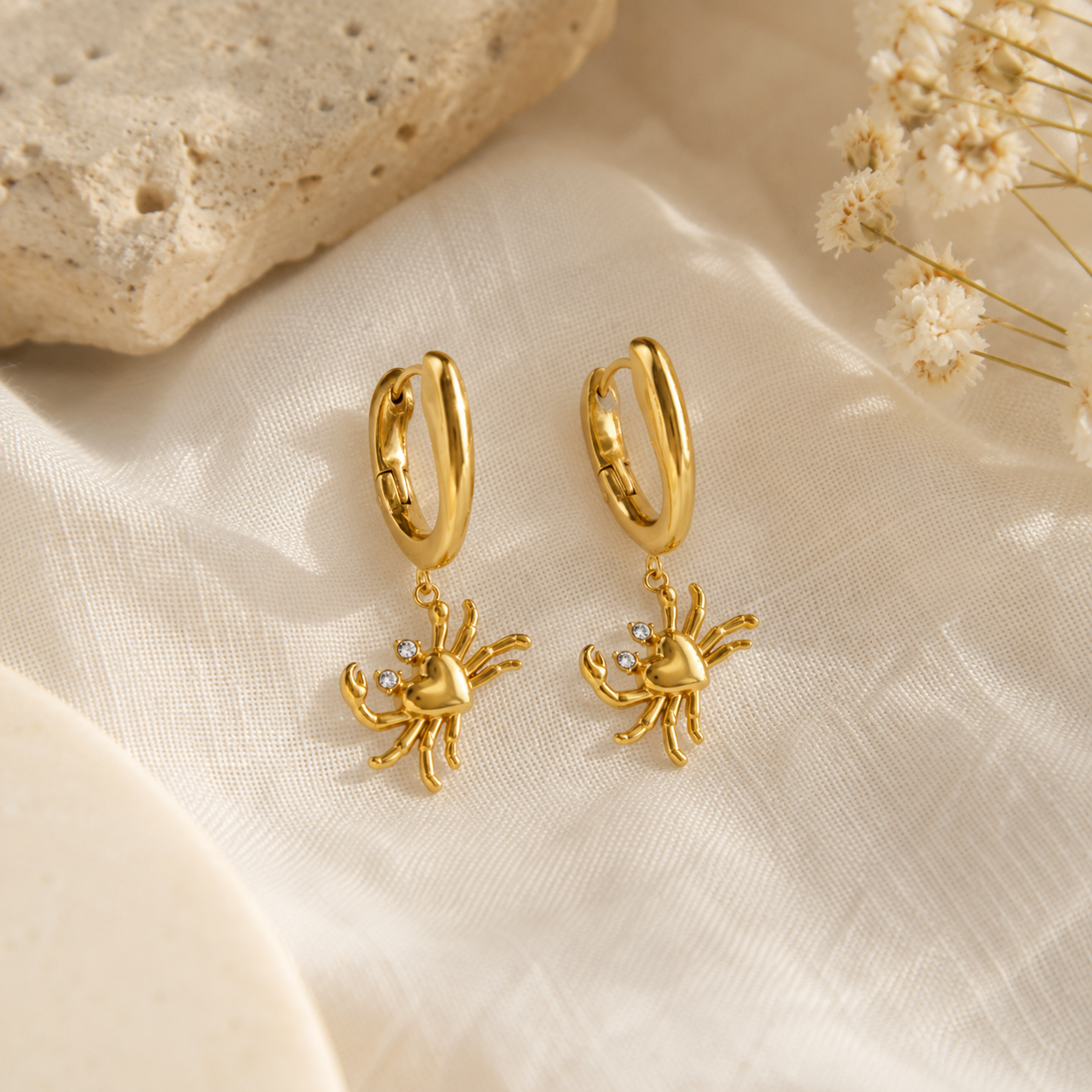 Crab Earrings