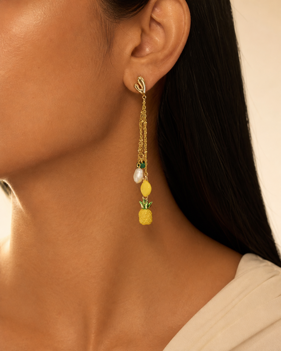 Tropical Cascade Earrings